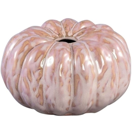 Διακοσμητική Κολοκύθα 012.678213 19x11cm Pink Κεραμικό