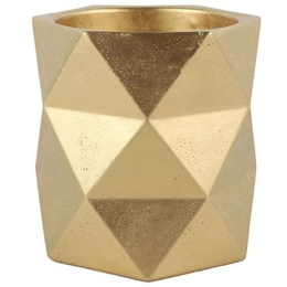 Κασπώ Origami 013.786092 16x15,5cm Gold Κεραμικό