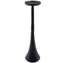 Κηροπήγιο Horn 012.912110086 11x25cm Black Μέταλλο