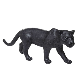 Διακοσμητική Λεοπάρδαλη 07.187934 28cm Black Κεραμικό