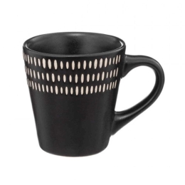 Κούπα Ethnika 07.188864 80ml Black Κεραμικό