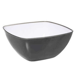 Μπωλ Σερβιρίσματος 07.150010B 19x19x9cm Grey Πολυστερίνη