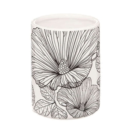 Ποτηροθήκη Blackflora 07.174699A Black-White Κεραμικό