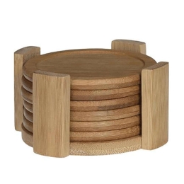 Σουβέρ Σε Βάση (Σετ 7Τμχ) 07.160726 Natural Bamboo