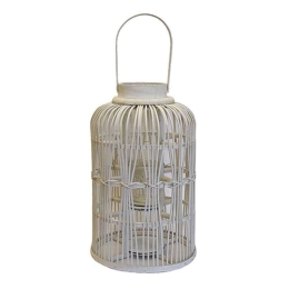 Φανάρι Bamboo 00.06.61043 26x42/57cm White Bamboo