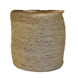 Καλάθι Ψάθινο 00.06.67558 Φ45x48cm Ecru Ψάθα