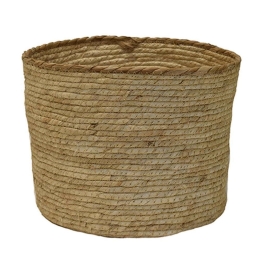 Καλάθι Ψάθινο 00.06.67560 Φ29x24cm Ecru Ψάθα
