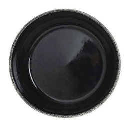 Πιάτο Βαθύ 07.154637B Φ15cm Black Κεραμικό