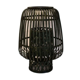 Φανάρι Bamboo 00.06.61119 Φ32x38/56cm Olive Bamboo