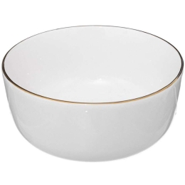 Μπωλ Δημητριακών 07.154986 15x6,6cm White-Gold Πορσελάνη
