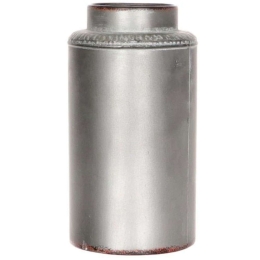 Βάζο Bullet 012.862259111 16x30,5cm Silver Μέταλλο
