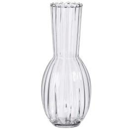 Βάζο Sissy 02.1058369 14x35cm Clear Γυαλί