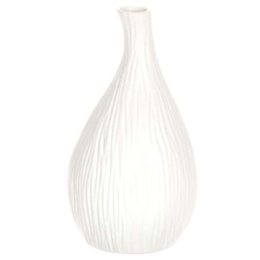 Βάζο Balita 012.862206118 10x20cm White Κεραμικό