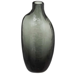 Βάζο 07.193748D 9,5x19,7cm Grey Γυαλί