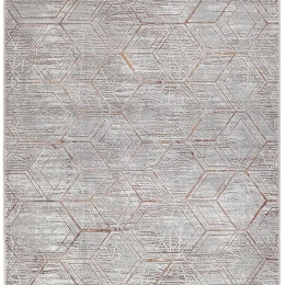 Χαλί Valencia 9137A Grey-Bronze New Plan 160X230cm
