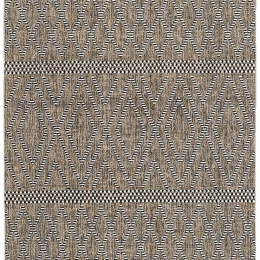 Χαλί Zenith 75556A Brown-Grey New Plan 78X150cm