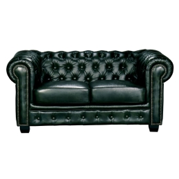 CHESTERFIELD BIRMINGHAM ΚΑΝΑΠΕΣ 2ΘΕΣΙΟΣ ΣΑΛΟΝΙΟΥ ΚΑΘΙΣΤΙΚΟΥ,ΔΕΡΜΑ ANTIQUE GREEN