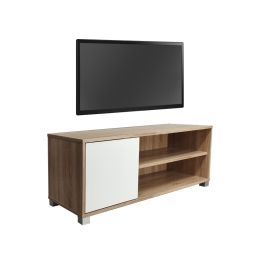 ΕΠΙΠΛΟ ΤΗΛΕΟΡΑΣΗΣ ELLON PAKOWORLD ΜΕΛΑΜΙΝΗΣ SONOMA-ΛΕΥΚΟ 120X40X41ΕΚ.