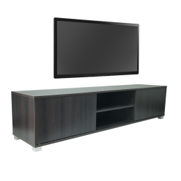 ΕΠΙΠΛΟ ΤΗΛΕΟΡΑΣΗΣ DARION PAKOWORLD ΜΕΛΑΜΙΝΗΣ ZEBRANO 180X40X41ΕΚ.