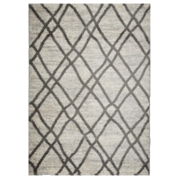 ΧΑΛΙ ARTELIBRE FLUFFY 369B-WHITE GRAY 67X140CM