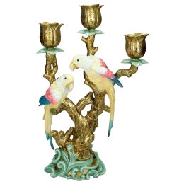 ΚΗΡΟΠΗΓΙΟ ARTELIBRE ΠΑΠΑΓΑΛΟΣ ΠΟΛΥΧΡΩΜΟ POLYRESIN 23.5X11X38CM
