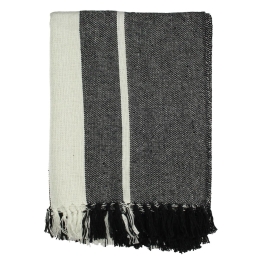 ΡΙΧΤΑΡΙ ARTELIBRE ΡΙΓΕ ΜΑΥΡΟ ΒΑΜΒΑΚΕΡΟ 130X170CM