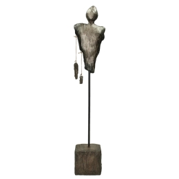 ΔΙΑΚΟΣΜΗΤΙΚΟ ARTELIBRE ΦΙΓΟΥΡΑ ΜΑΥΡΟ POLYRESIN 11.3X8.1X51.3CM