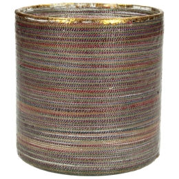 ΚΗΡΟΠΗΓΙΟ ARTELIBRE ΚΟΡΔΕΛΑ ΠΟΛΥΧΡΩΜΟ ΓΥΑΛΙ 10X10X10CM