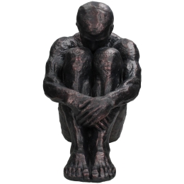 ΔΙΑΚΟΣΜΗΤΙΚΟ ARTELIBRE ΦΙΓΟΥΡΑ ΜΠΡΟΝΖΕ POLYRESIN 40.2X22.7X33.5CM