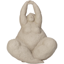 ΔΙΑΚΟΣΜΗΤΙΚΟ ARTELIBRE ΜΕΓΑΛΗ ΓΥΝΑΙΚΑ ΜΠΕΖ POLYRESIN 20X14.5X24CM