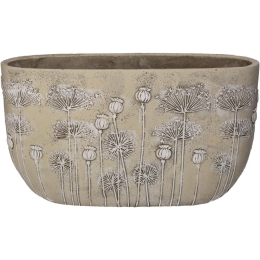 ΚΑΣΠΩ ARTELIBRE ΟΒΑΛ ΛΟΥΛΟΥΔΙΑ ΙΒΟΥΑΡ ΤΣΙΜΕΝΤΟ 38X15X22CM