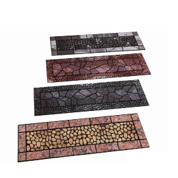 ΧΑΛΙ ΜΑΚΡΟΣΤΕΝΟ ΣΧΕΔΙΟ ΠΕΤΡΕΣ 24X90CM ΣΕ 4 ΣΧΕΔΙΑ