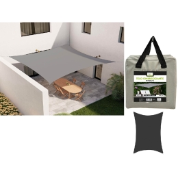 ΠΑΝΙ ΣΚΙΑΣΗΣ ΚΗΠΟΥ ΠΑΡΑΛΛΗΛΟΓΡΑΜΜΟ ΓΚΡΙ 200GSM POLYESTER 3X4M