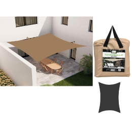 ΠΑΝΙ ΣΚΙΑΣΗΣ ΚΗΠΟΥ ΠΑΡΑΛΛΗΛΟΓΡΑΜΜΟ CAMEL 200GSM POLYESTER 3X4M