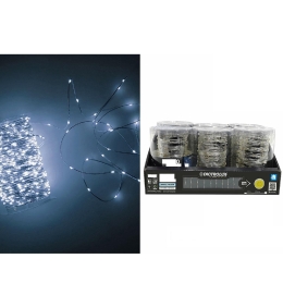 1000 MICROLED ΕΣΩΤ. & ΕΞΩΤ. ΧΩΡΟΥ ΜΕ 8 ΠΡΟΓΡΑΜΜΑΤΑ ΚΑΙ ΜΕΤΑΣΧΗΜΑΤΙΣΤΗ ΨΥΧΡΟ ΛΕΥΚΟ ΦΩΣ ΔΙΑΦΑΝΟ ΚΑΛΩΔΙΟ ΜΗ ΕΠΕΚΤΕΙΝΟΜΕΝΟ I