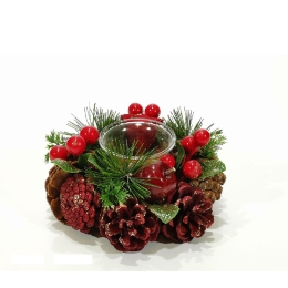 ΚΗΡΟΠΗΓΙΟ ΜΕ BERRIES ΚΑΙ ΚΟΥΚΟΥΝΑΡΙΑ Φ15X6CM