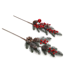ΚΛΑΔΙ BERRIES ΚΟΥΚΟΥΝΑΡΙΑ 60CM ΣΕ 2 ΣΧΕΔΙΑ