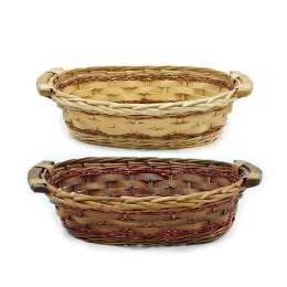 ΚΑΛΑΘΙ ΟΒΑΛ 38X28CM ΣΕ 2 ΣΧΕΔΙΑ