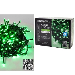 180 LED ΕΣΩΤ. & ΕΞΩΤ. ΧΩΡΟΥ ΜΕ 8 ΠΡΟΓΡΑΜΜΑΤΑ ΚΑΙ ΜΕΤΑΣΧΗΜΑΤΙΣΤΗ ΠΡΑΣΙΝΟ ΦΩΣ ΠΡΑΣΙΝΟ ΚΑΛΩΔΙΟ ΜΗ ΕΠΕΚΤΕΙΝΟΜΕΝΟ IP44 31V 9.