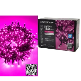 180 LED ΕΣΩΤ. & ΕΞΩΤ. ΧΩΡΟΥ ΜΕ 8 ΠΡΟΓΡΑΜΜΑΤΑ ΚΑΙ ΜΕΤΑΣΧΗΜΑΤΙΣΤΗ ΡΟΖ ΦΩΣ ΠΡΑΣΙΝΟ ΚΑΛΩΔΙΟ ΜΗ ΕΠΕΚΤΕΙΝΟΜΕΝΟ IP44 31V 9.2M