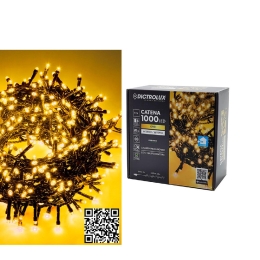 1000 LED ΕΣΩΤ. & ΕΞΩΤ. ΧΩΡΟΥ ΜΕ 8 ΠΡΟΓΡΑΜΜΑΤΑ ΚΑΙ ΜΕΤΑΣΧΗΜΑΤΙΣΤΗ ΧΡΥΣΟ ΦΩΣ ΠΡΑΣΙΝΟ ΚΑΛΩΔΙΟ ΜΗ ΕΠΕΚΤΕΙΝΟΜΕΝΟ IP44 31V 22M