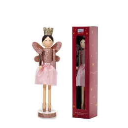ΝΕΡΑΙΔΑ ΜΕ GLITTER ΞΥΛΟ 55CM