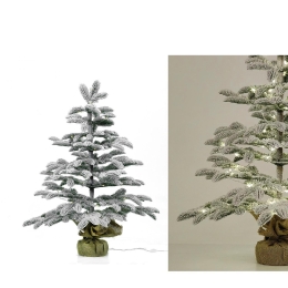 ΔΕΝΤΡΑΚΙ ΧΙΟΝΙΣΜΕΝΟ ΣΕ ΠΟΥΓΚΙ ΦΩΤΙΖΟΜΕΝΟ 70CM