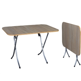 ΤΡΑΠΕΖΙ ΠΤΥΣΣΟΜΕΝΟ ΞΥΛΟ ΔΡΥΣ 70X110CM