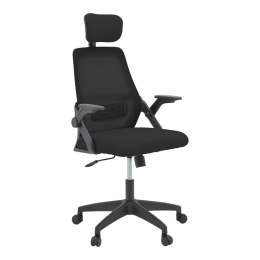 ΚΑΡΕΚΛΑ ΓΡΑΦΕΙΟΥ PEJA PAKOWORLD MESH ΥΦΑΣΜΑ ΜΑΥΡΟ 58X60X107-117ΕΚ