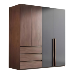 ΝΤΟΥΛΑΠΑ SONLEN PAKOWORLD ΣΕ ΚΑΡΥΔΙ-ΑΝΘΡΑΚΙ ΑΠΟΧΡΩΣΗ 160X52X195ΕΚ