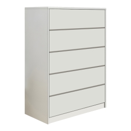 ΣΥΡΤΑΡΙΕΡΑ KUANGER PAKOWORLD MDF ΣΕ ΛΕΥΚΗ ΑΠΟΧΡΩΣΗ 80X40X109ΕΚ