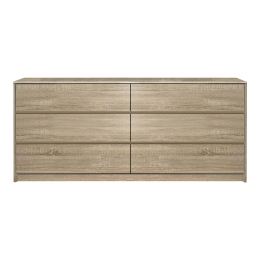 ΣΥΡΤΑΡΙΕΡΑ KUANGER PAKOWORLD MDF ΣΕ ΦΥΣΙΚΗ ΑΠΟΧΡΩΣΗ 120X40X70ΕΚ