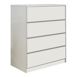 ΣΥΡΤΑΡΙΕΡΑ KUANGER PAKOWORLD MDF ΣΕ ΛΕΥΚΗ ΑΠΟΧΡΩΣΗ 80X40X80ΕΚ