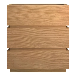 ΚΟΜΟΔΙΝΟ SONLEN PAKOWORLD MDF ΣΕ OAK ΑΠΟΧΡΩΣΗ 60X40X66ΕΚ